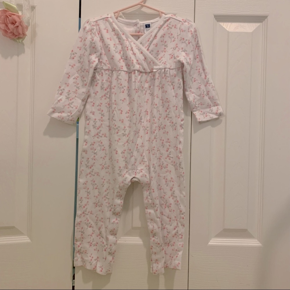Janie and Jack floral jumpsuit in 18-24 months